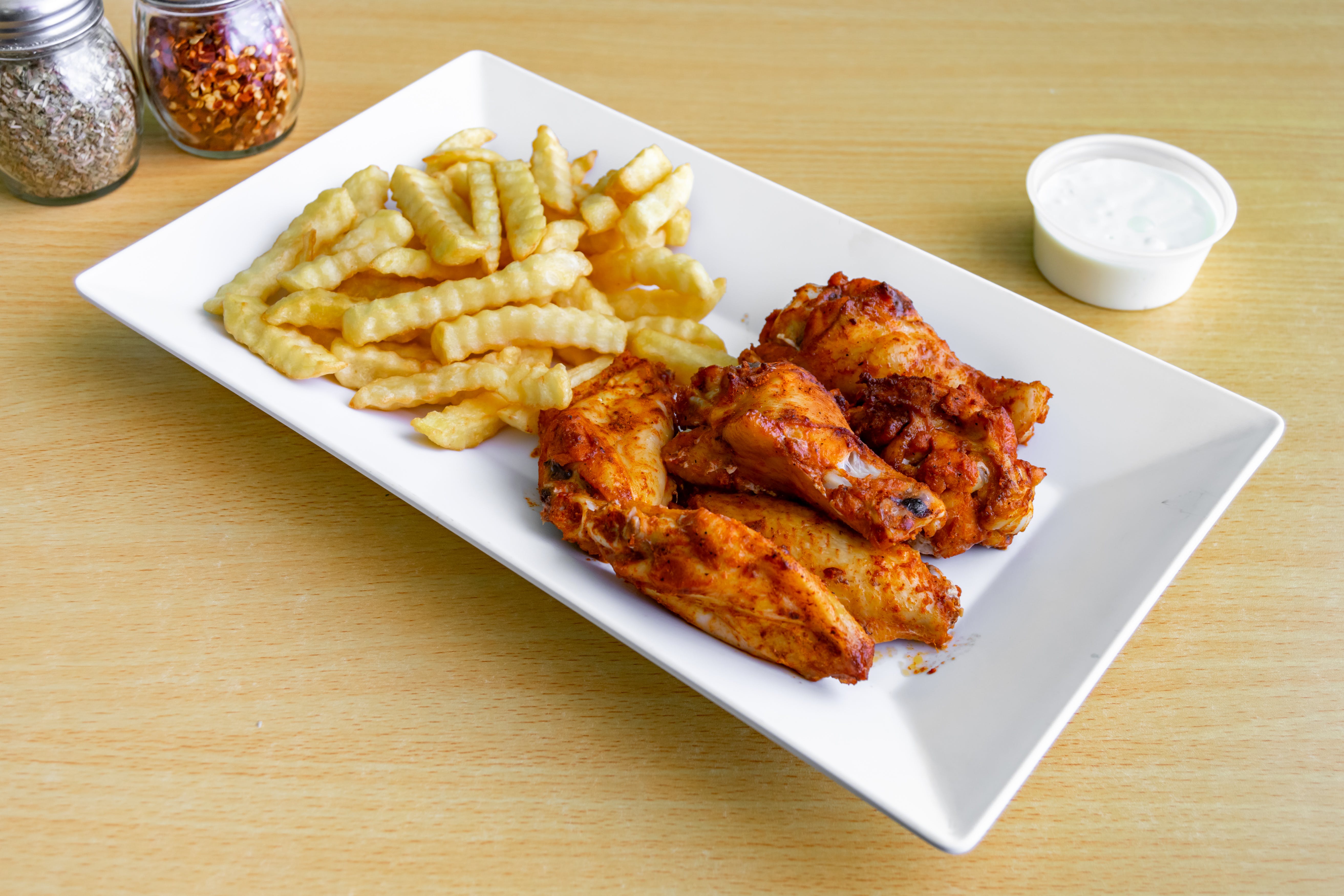 Order Buffalo Wings - 6 Pieces food online from Dolce Pizza store, East Orange on bringmethat.com