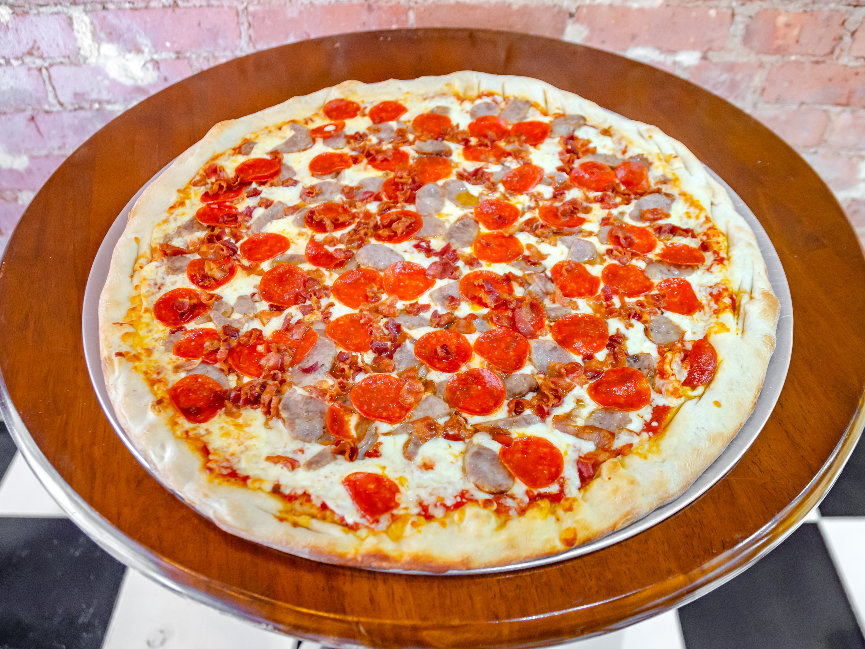Order Meat Lover Pizza food online from Trufa Pizzeria store, New York on bringmethat.com