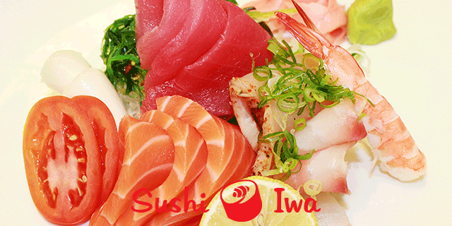 Order SASHIMI REGULAR food online from Sushi Iwa store, Apex on bringmethat.com