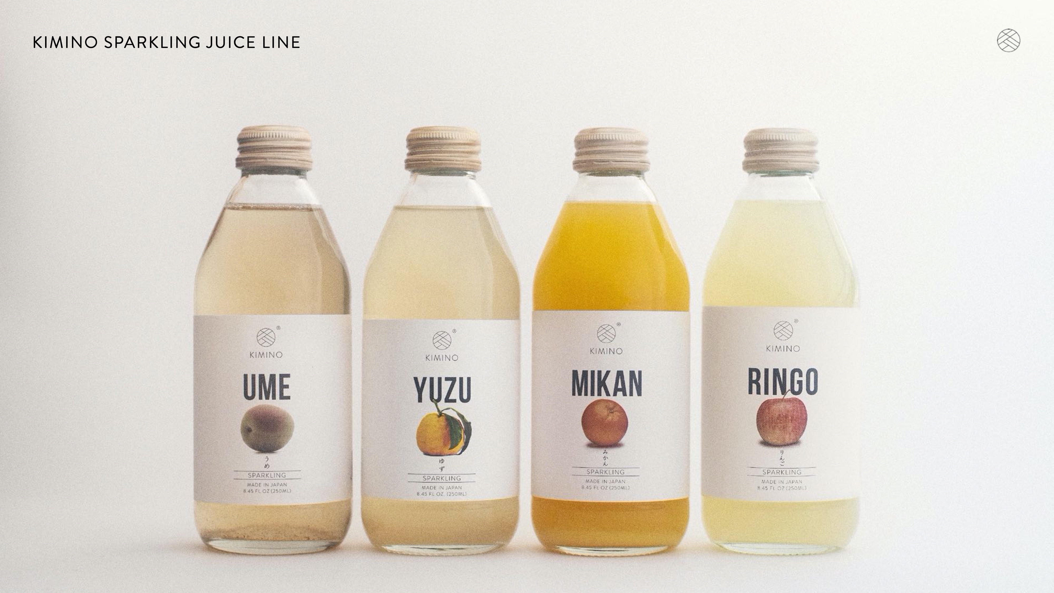 Order Kimino Sparkling Juice (Glass Bottle) food online from Crumb store, Plainfield on bringmethat.com
