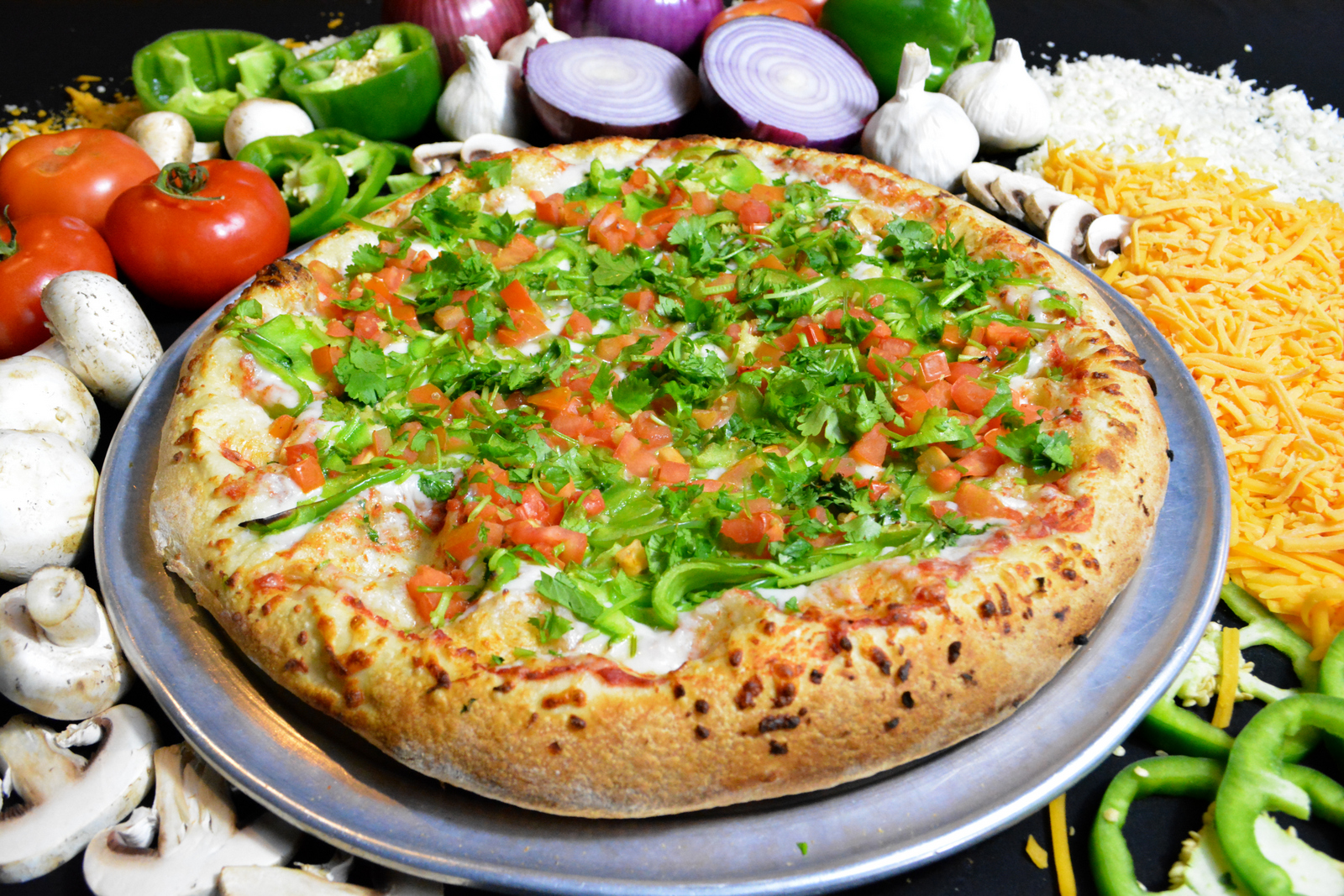 Order Asian Veggie food online from Stuft Pizza store, Milpitas on bringmethat.com