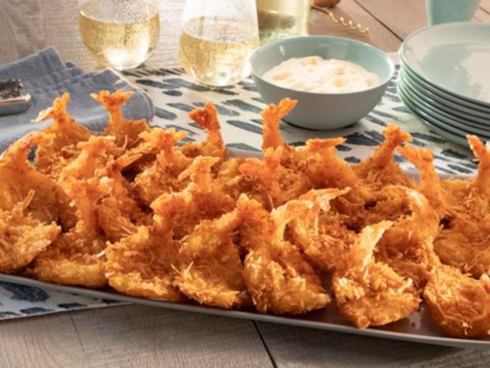 Order Parrot Isle Jumbo Coconut Shrimp Platter food online from Red Lobster store, Perry on bringmethat.com