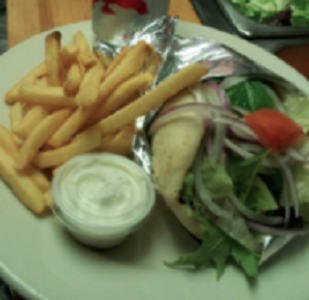 Order Gyro Sandwich food online from Istanbul Cafe store, Centereach on bringmethat.com