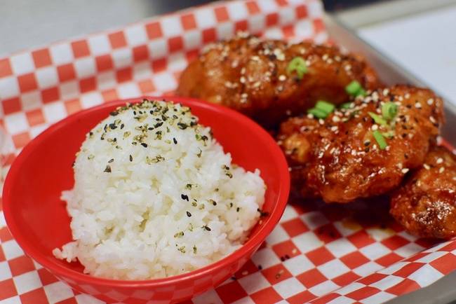 Order Korean Rice food online from Decibel Korean Fried Chicken store, Cincinnati on bringmethat.com