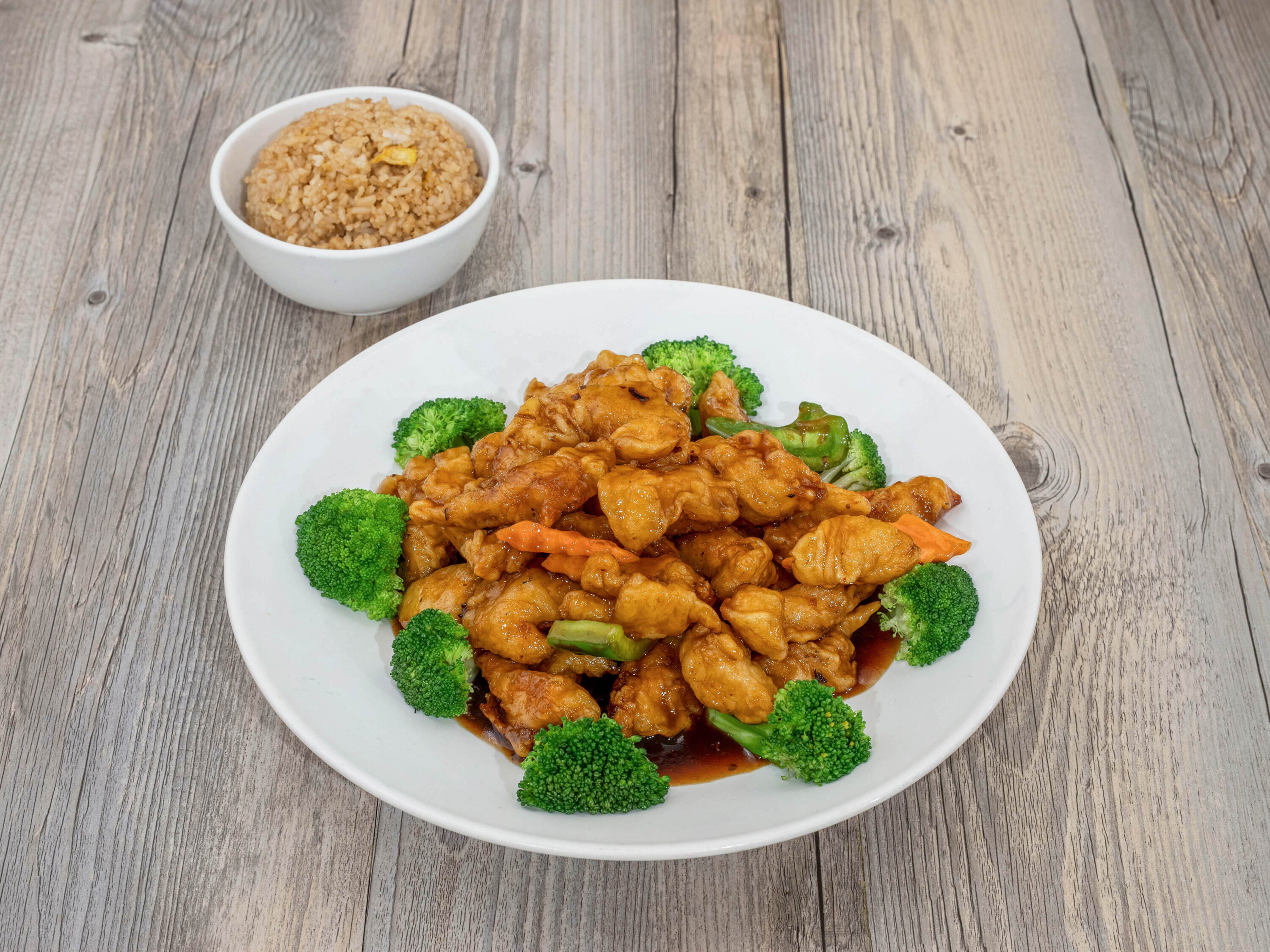 Order CS3. General Tso Chicken Chef's Specialty food online from Asia Restaurant store, San Antonio on bringmethat.com