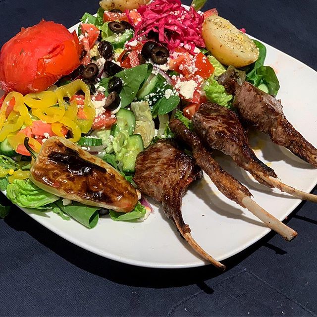 Order Baby Lamb Chops food online from Roobic Cafe store, Glendale on bringmethat.com