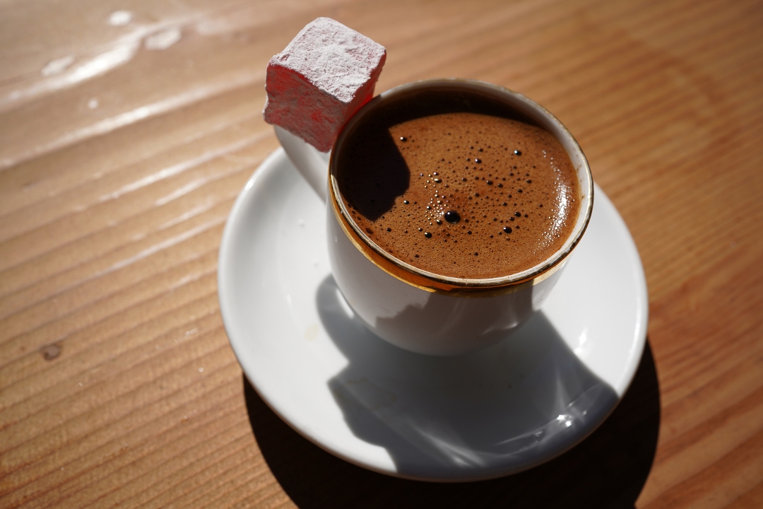 Order Turkish Coffee food online from Pasha Mediterranean store, Redwood City on bringmethat.com