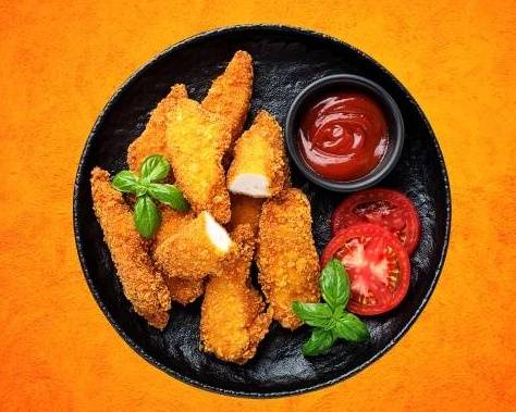 Order Breaded Chicken Fingers food online from Pizza Possessed store, Holly Springs on bringmethat.com