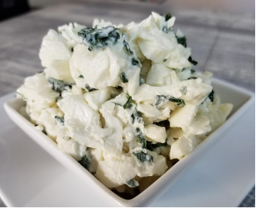 Order Lite Spinach Egg White Salad  food online from Bagel Boss Catering store, New York on bringmethat.com