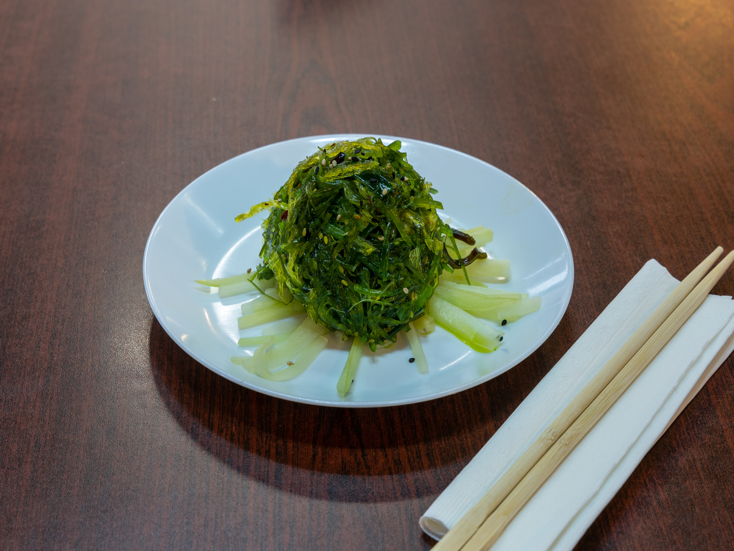 Order S5. Seaweed Salad food online from Sushi Koi store, Houston on bringmethat.com