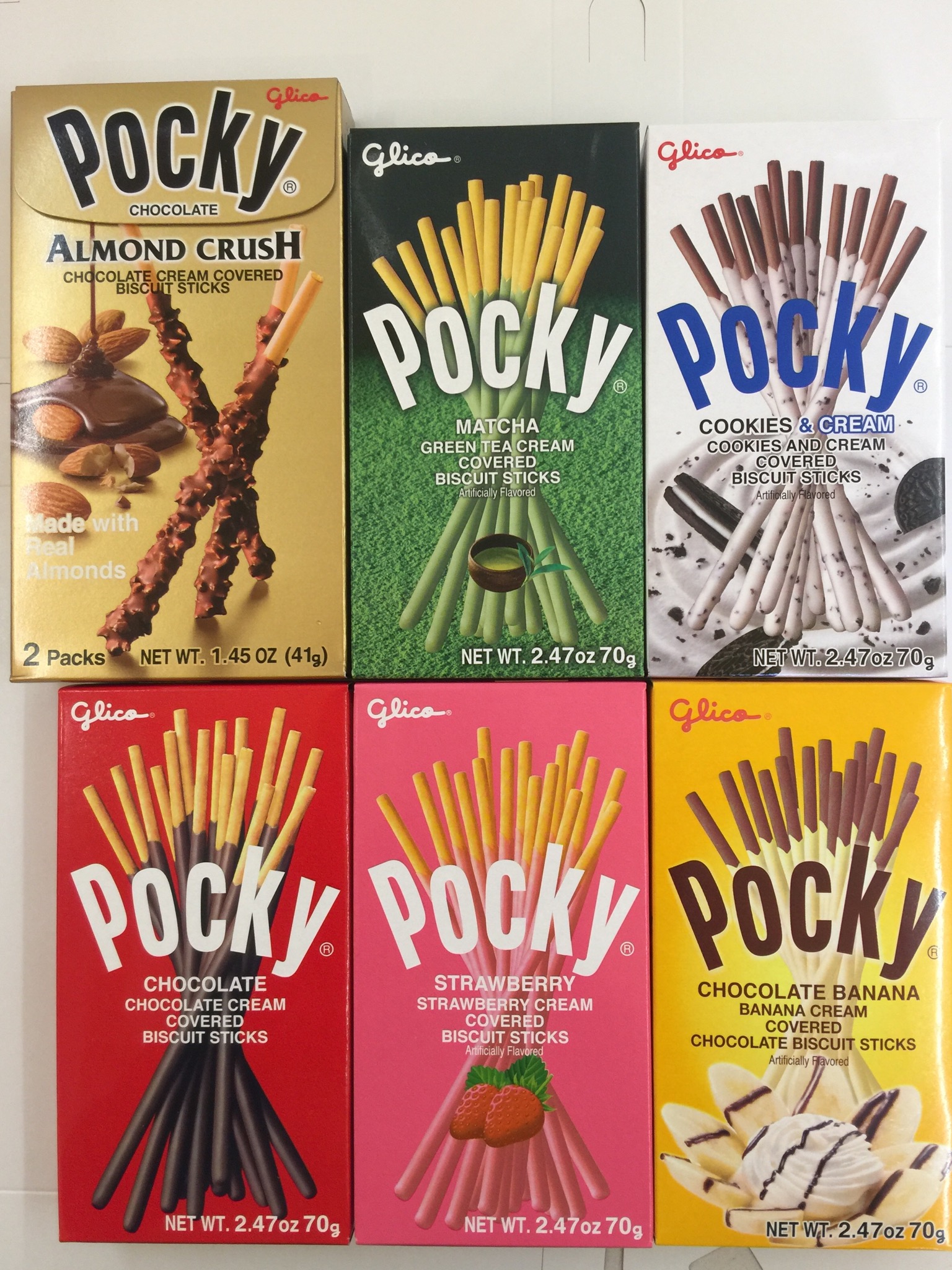 Order Pocky Biscuit Stick food online from Genki Crepes & Mini-Mart store, San Francisco on bringmethat.com