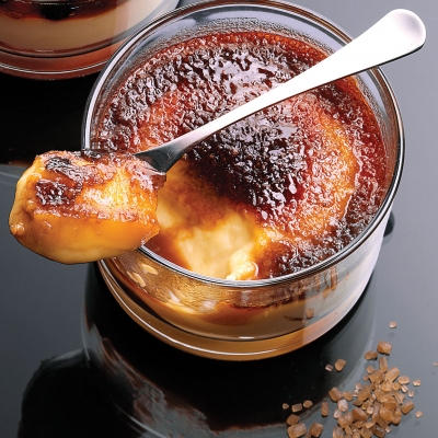 Order Creme Brulee in a Glass food online from Mangiamo Pizza & Restaurant store, Paramus on bringmethat.com