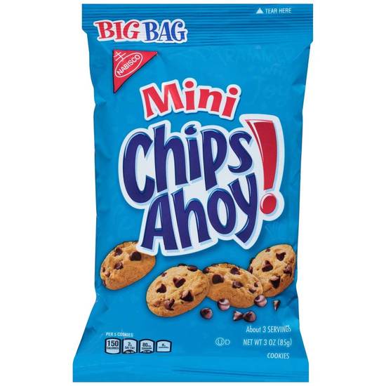 Order Chips Ahoy! Mini Chocolate Chip Cookies food online from Exxon Food Mart store, Port Huron on bringmethat.com