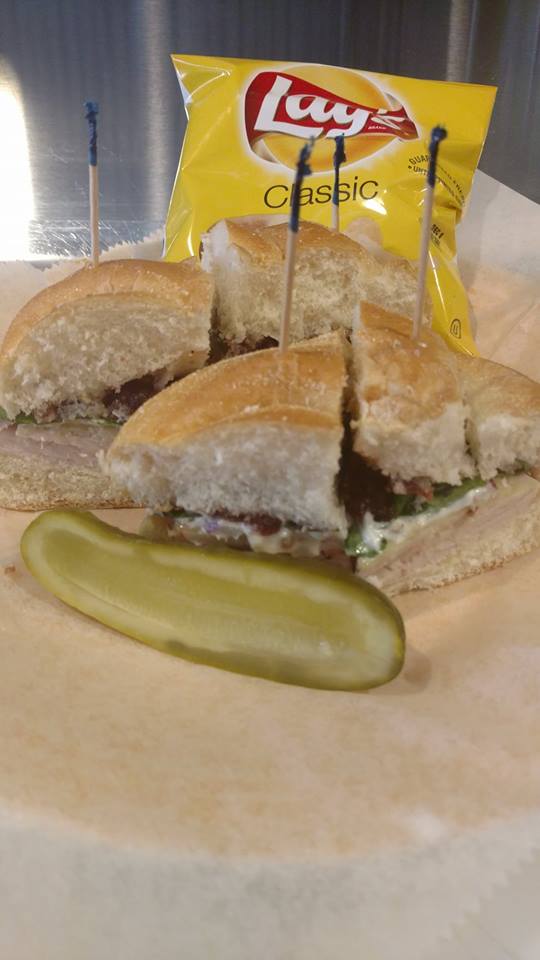 Order Turkey Cranberry Sandwich food online from Steve Bagels store, Manchester on bringmethat.com