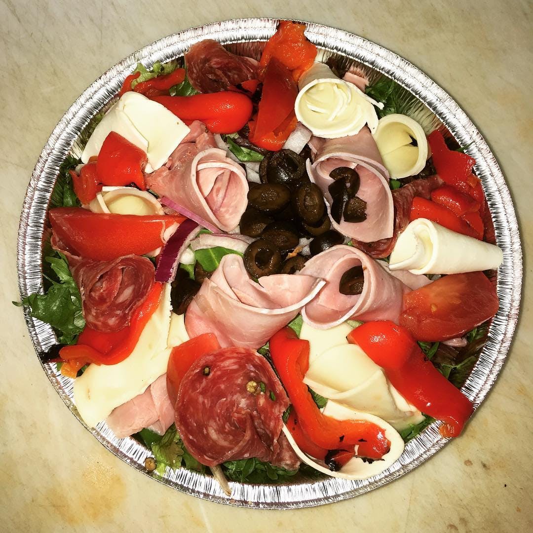 Order Antipasto Salad - Small food online from Salerno's Pizzeria store, Hazlet on bringmethat.com