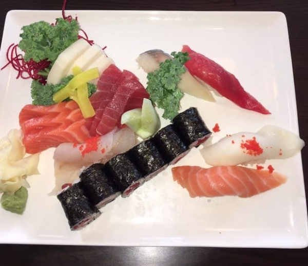 Order Sushi and Sashimi Combo for 1 food online from Kumo Sushi and Lounge store, New City on bringmethat.com