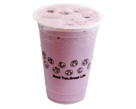 Order Taro Milk Tea 芋香奶茶 food online from Vivi Bubble Tea store, New York on bringmethat.com