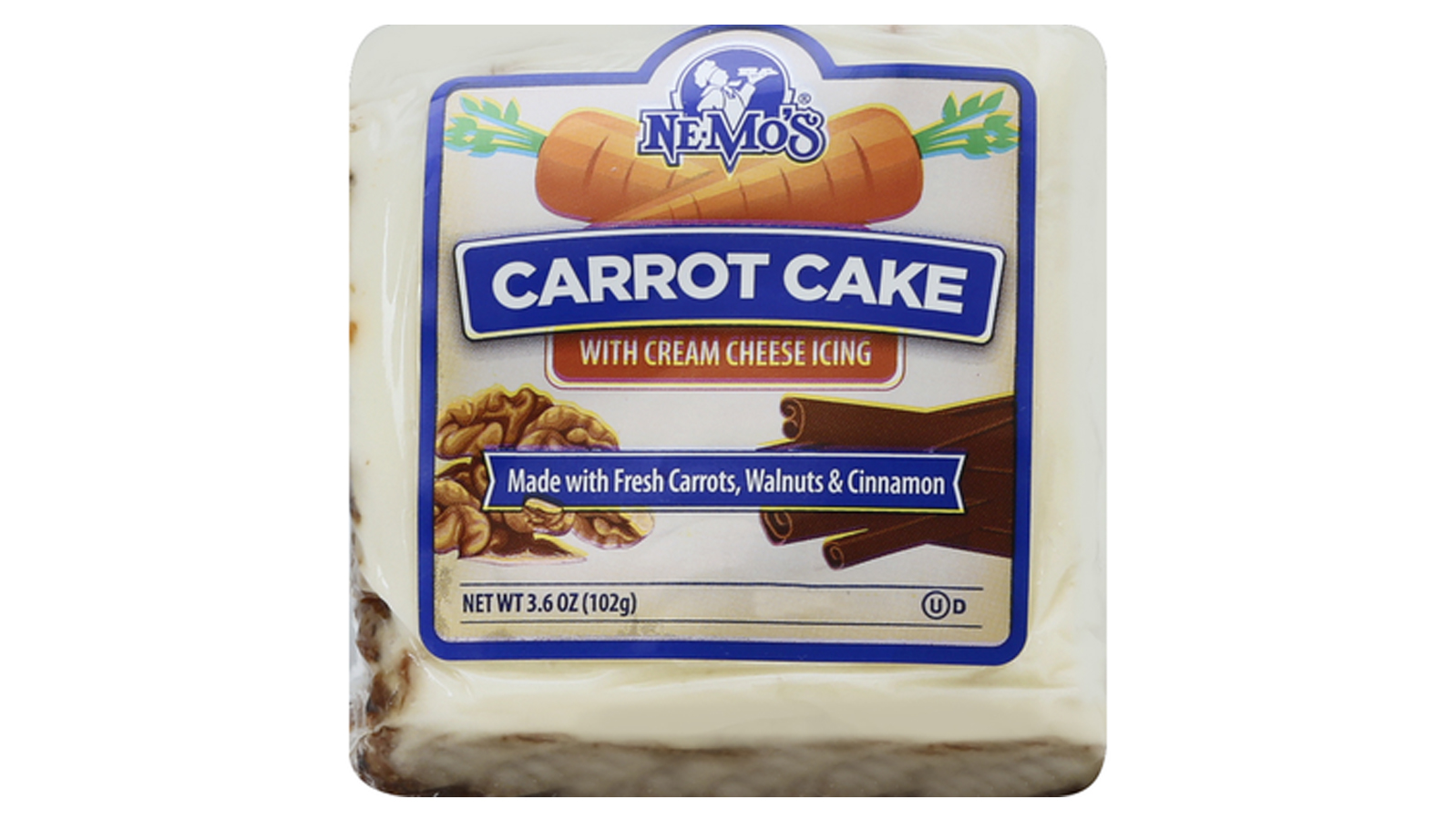 Order Nemos Carrot Cake food online from Extramile store, Stanton on bringmethat.com