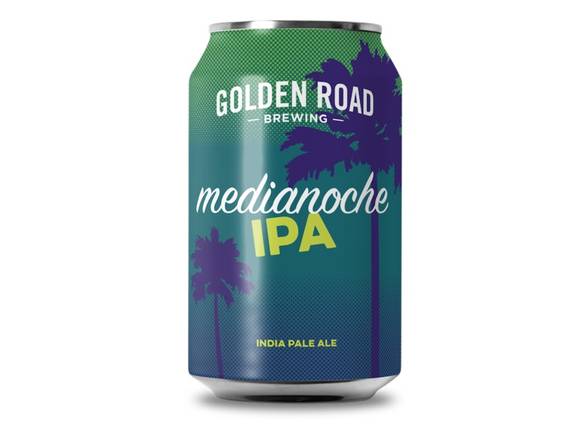 Order Golden Road Brewing Medianoche IPA - 6x 12oz Cans food online from Wine Expo store, Santa Monica on bringmethat.com