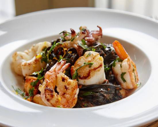 Order Fresh Squid Ink Linguini food online from Lido store, New York on bringmethat.com