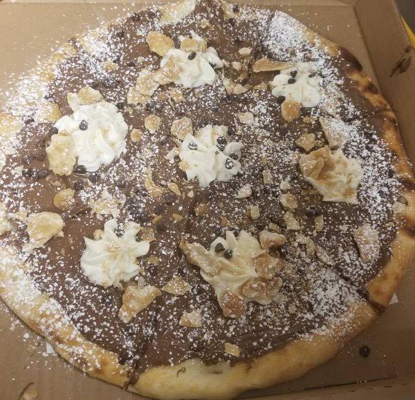 Order Nutty Cannoli Pizza  food online from Tolli's Apizza Restaurant store, East Haven on bringmethat.com