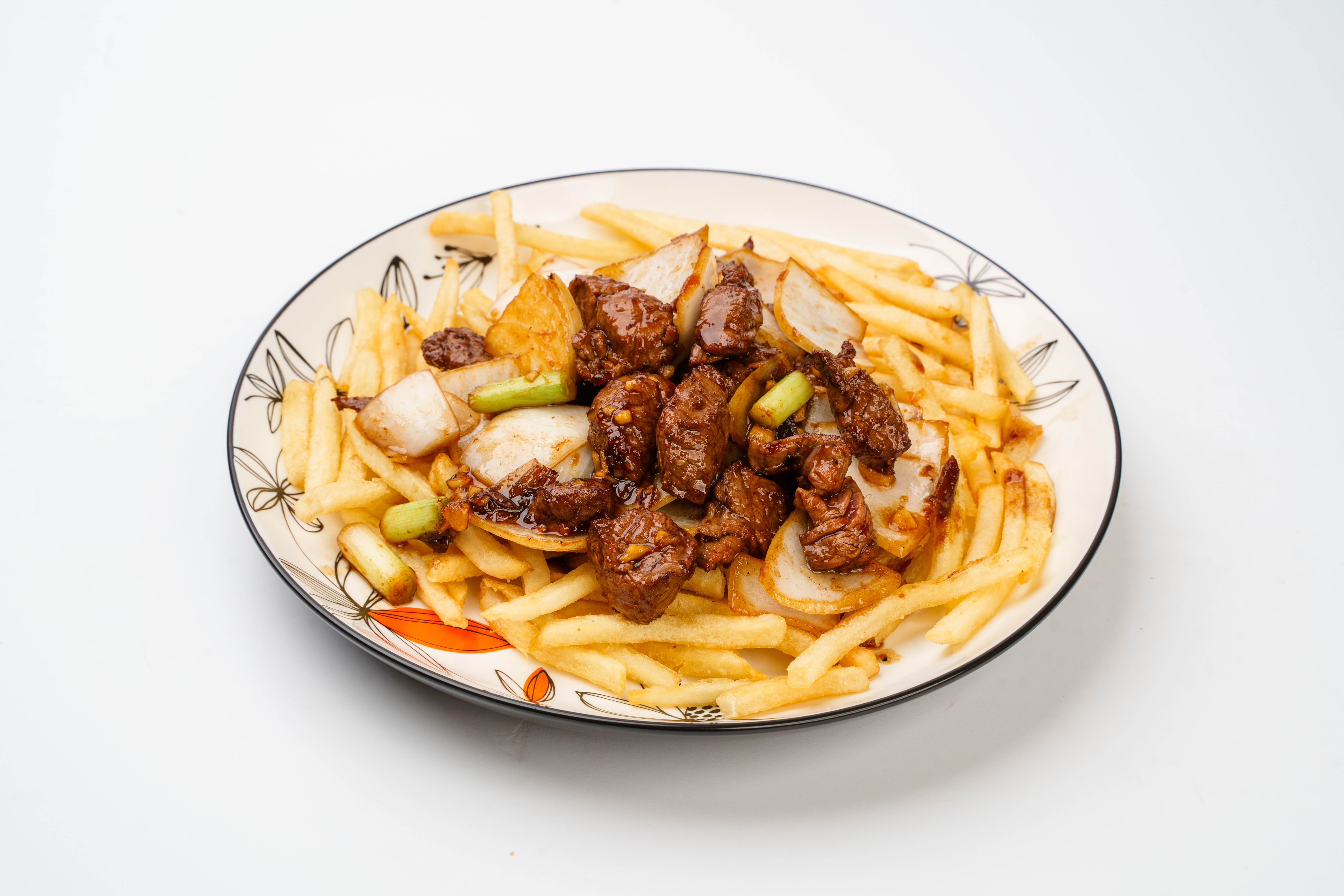 Order C1. Diced Filet Mignon Steak with French Fries food online from Pho Anvi store, Norwalk on bringmethat.com