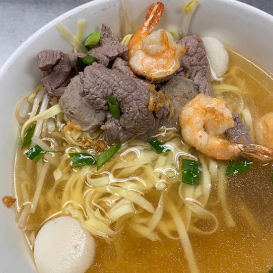 Order Combination Egg Noodle Soup food online from WA WA Restaurant store, Long Beach on bringmethat.com