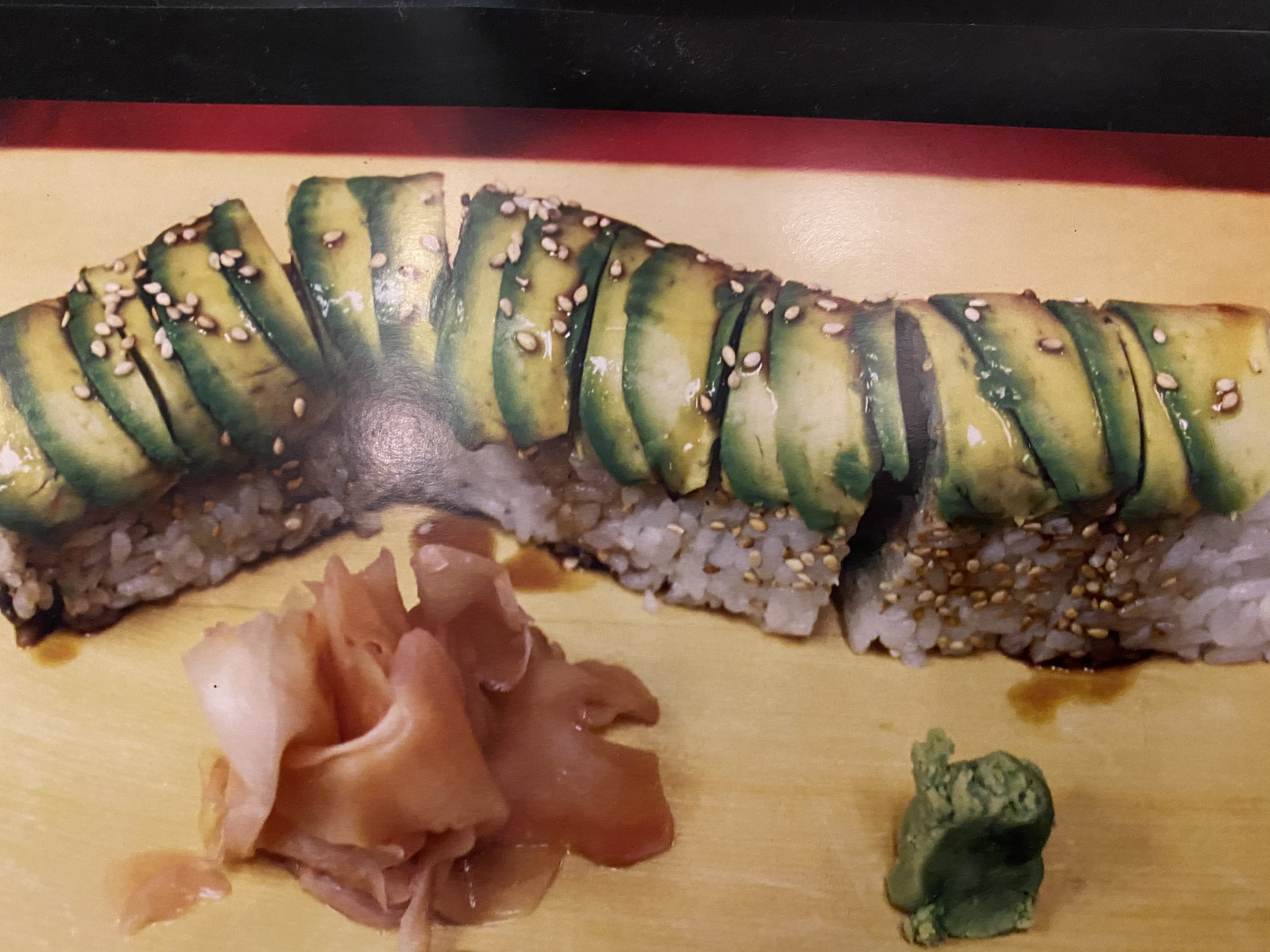 Order Caterpillar Roll food online from Pataya Sushi Restaurant store, Wasilla on bringmethat.com