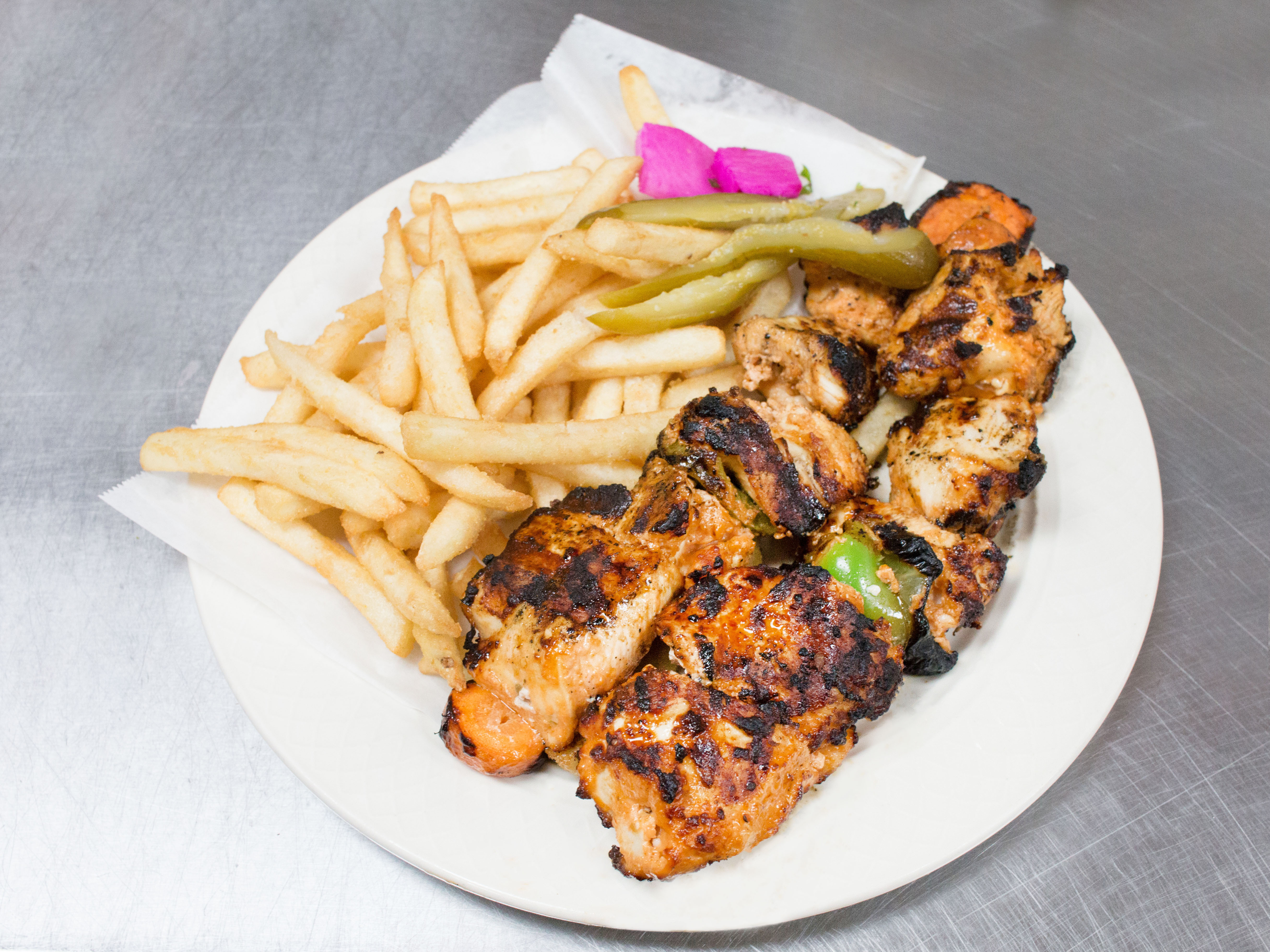 Order Vegetarian Combo Platter food online from Kabob House store, Cleveland on bringmethat.com