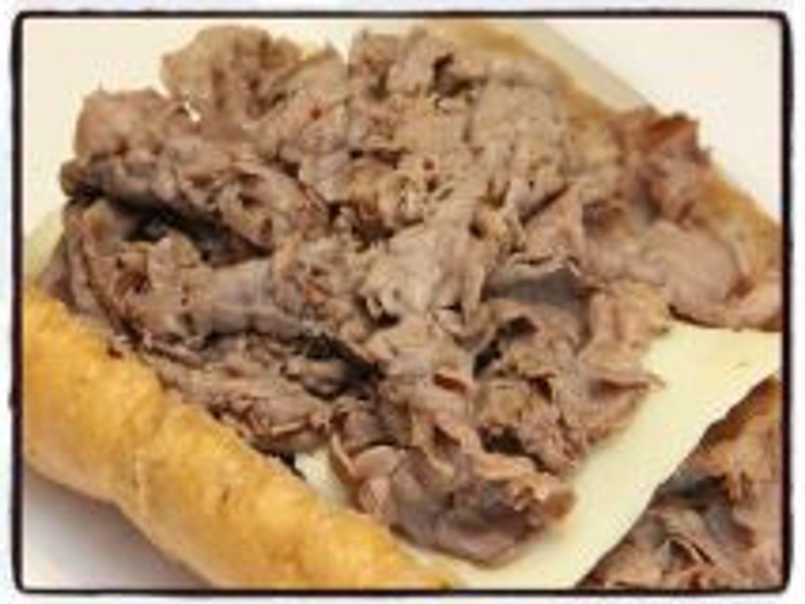 Order Cheesy Italian Beef w. Mozzarella food online from Squabs Gyros store, Melrose Park on bringmethat.com