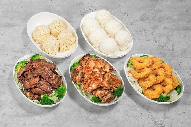 Order Family Meal food online from Ono Hawaiian BBQ store, Visalia on bringmethat.com