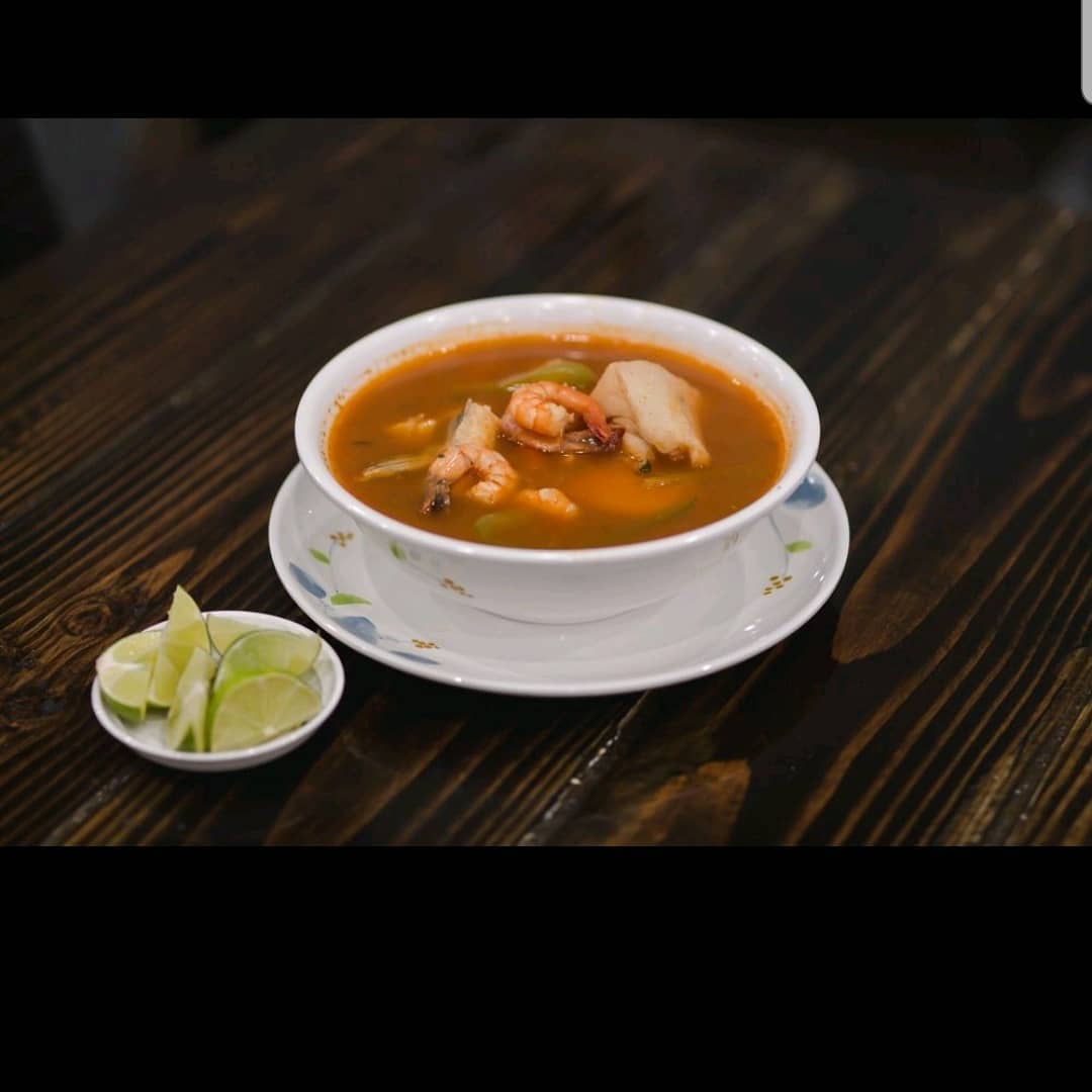 Order Spicy Costa Baja Soup food online from El Oasis Fisheria store, Covina on bringmethat.com