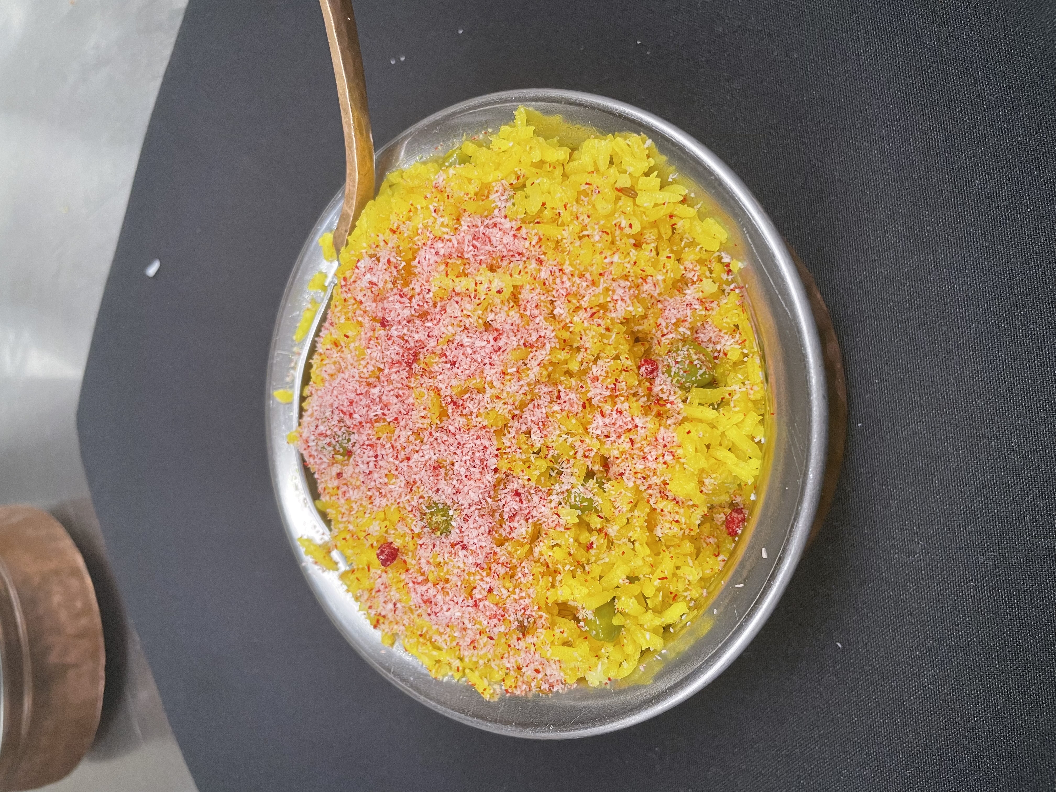 Order Saffron Rice food online from Little India Restaurant & Bar store, Denver on bringmethat.com