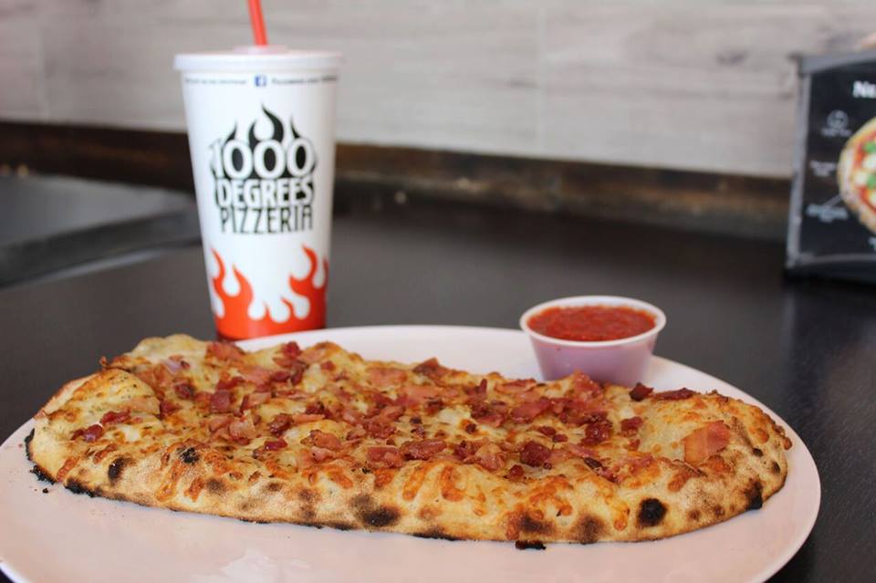 Order Bacon Cheesy Bread food online from 1000 Degrees Pizzeria store, Midvale on bringmethat.com