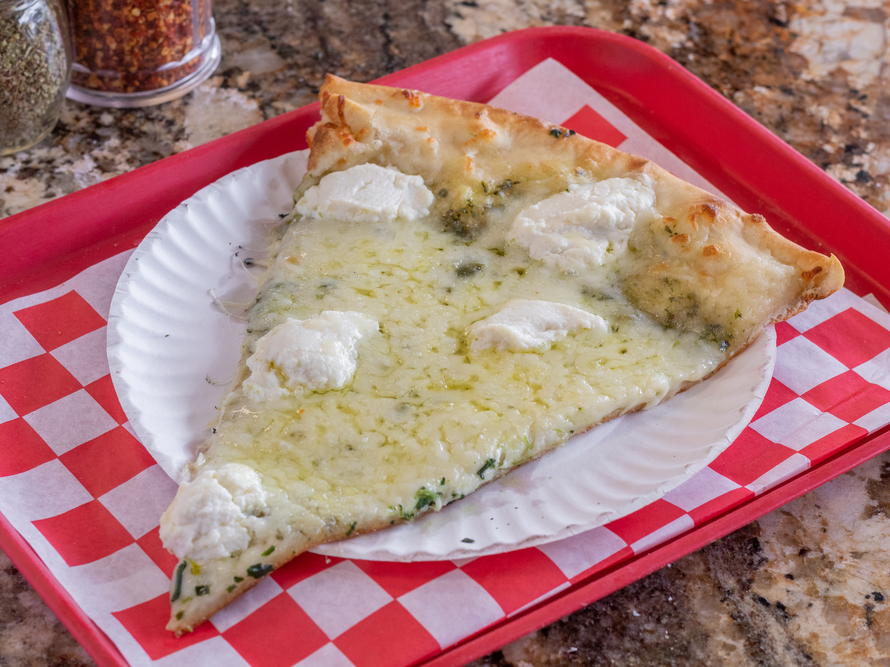 Order White Pizza food online from Primo Brick Oven Pizza store, Norristown on bringmethat.com