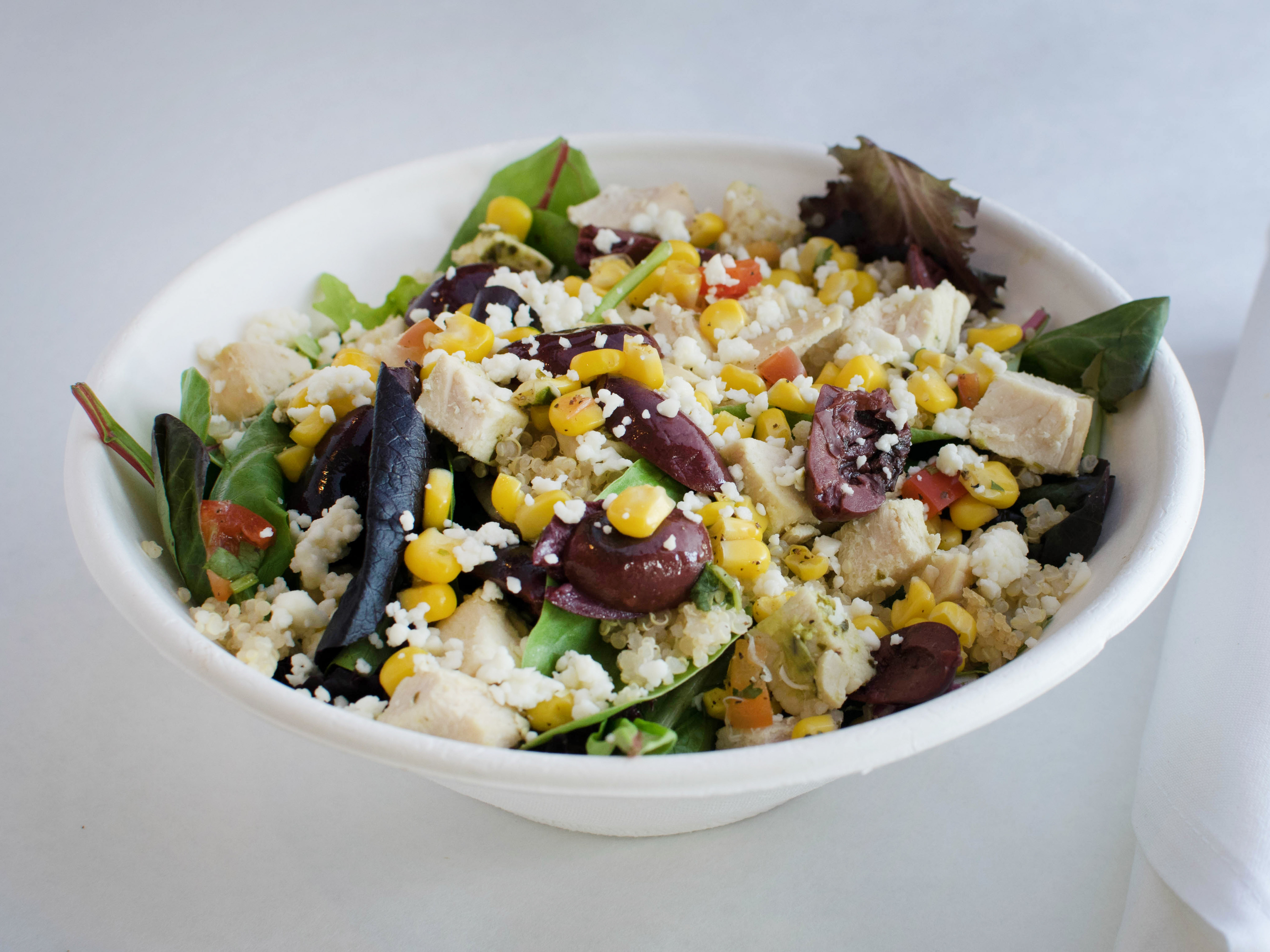 Order Peruvian Corn Salad  food online from Bliss & Vinegar store, Grand Rapids on bringmethat.com