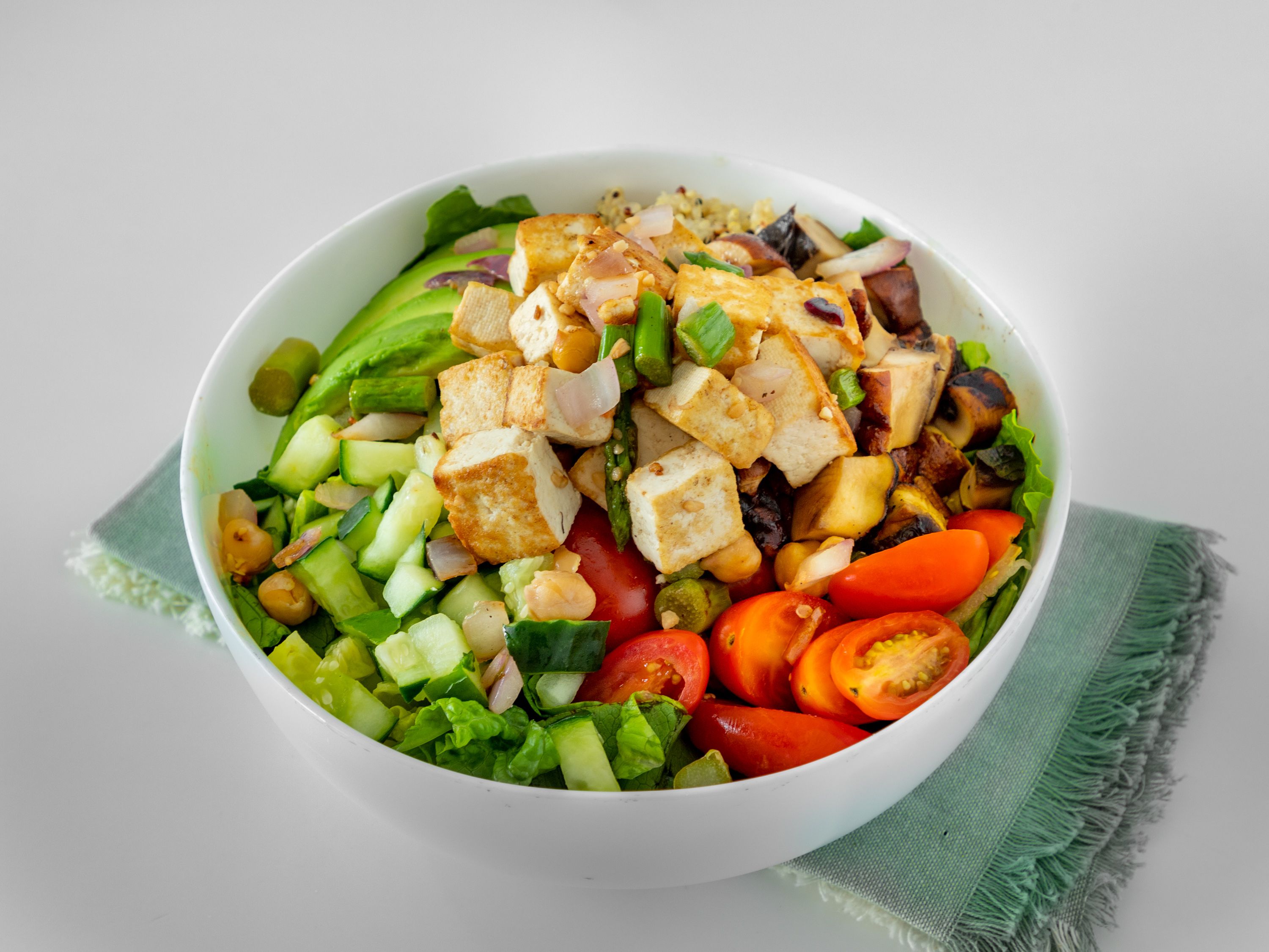 Order Grilled Veggie Salad food online from Fueled Fresh Kitchen store, Draper on bringmethat.com