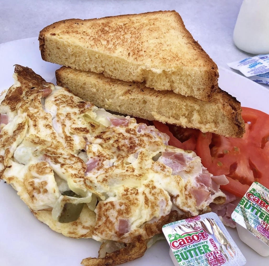 Order Western Omelette food online from Ej's luncheonette store, New York on bringmethat.com