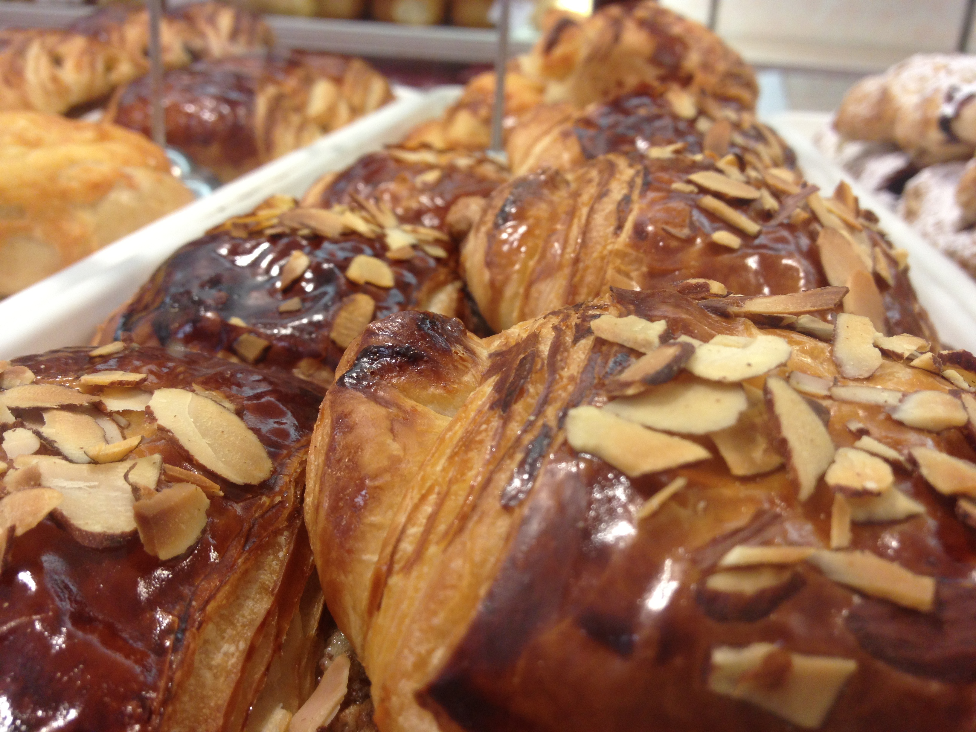 Order Almond Croissants food online from Delightful Pastries store, Chicago on bringmethat.com