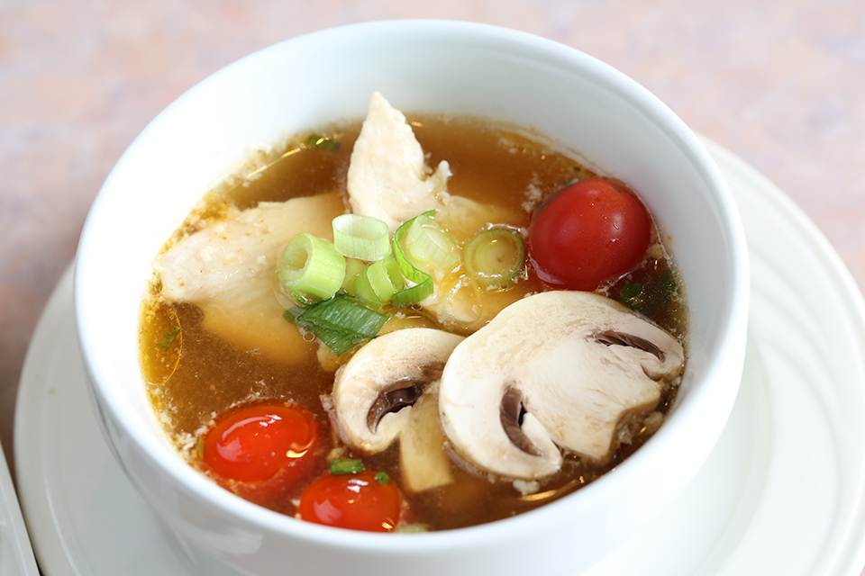 Order Tom Yum Hot and Sour Soup food online from Noodle Street Thai Restaurant store, Boston on bringmethat.com
