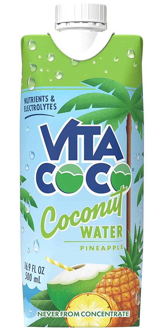 Order PURE COCONUT WATER WITH PINEAPPLE food online from Exxon Food Mart store, Port Huron on bringmethat.com