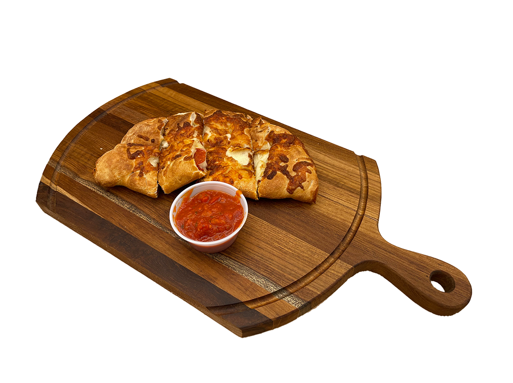 Order The Meat Lover Calzone food online from Land of Pizza Inc store, South Boston on bringmethat.com