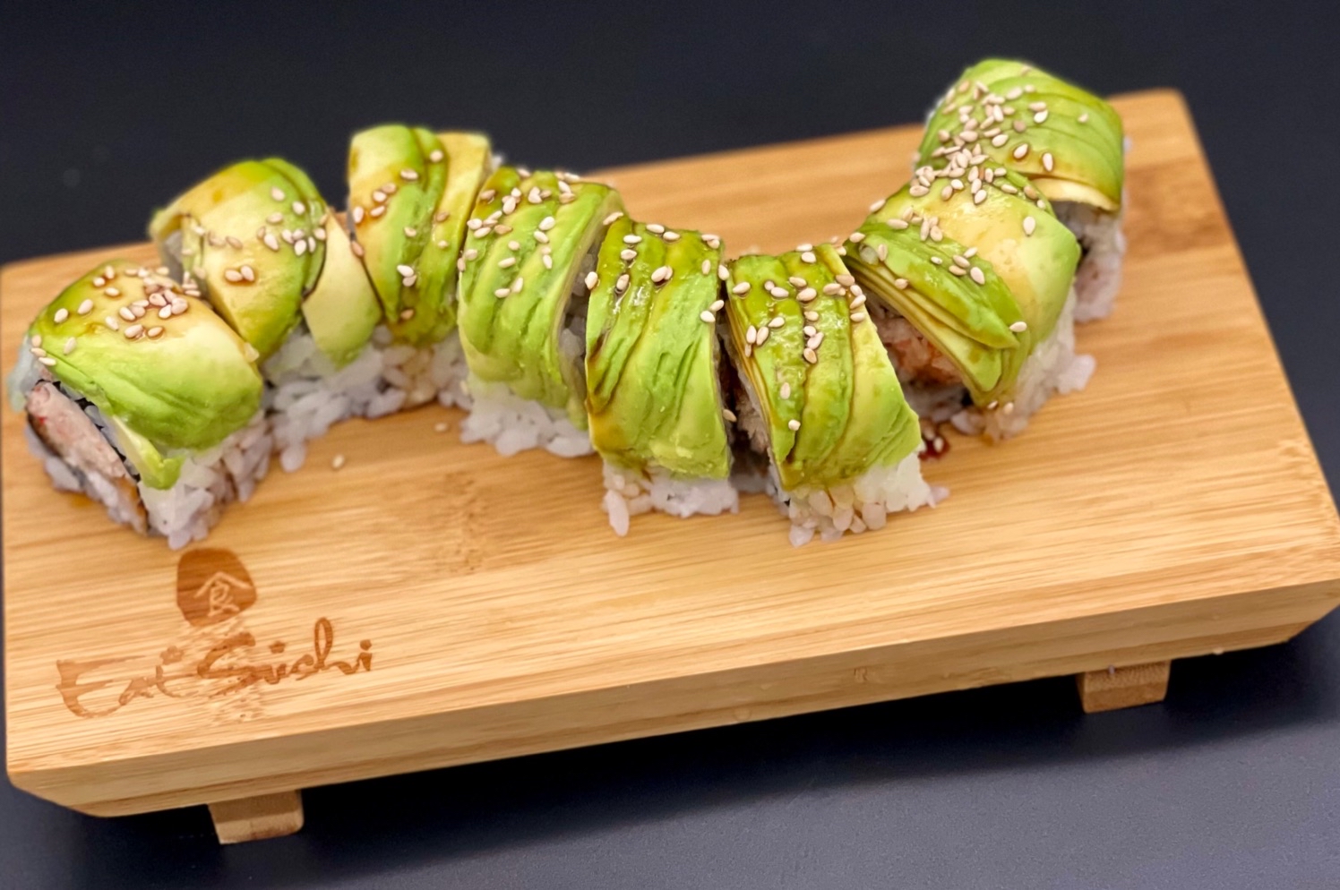 Order Caterpillar Roll food online from Eat Sushi Restaurant store, San Francisco on bringmethat.com