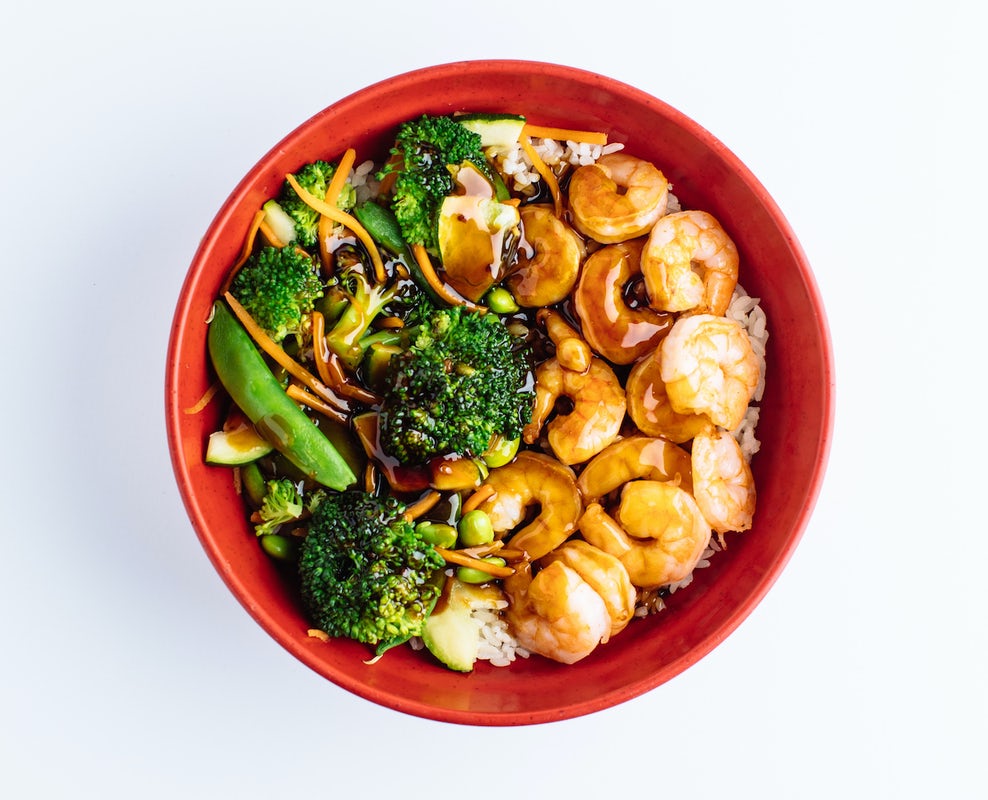 Order Shrimp Bowl  food online from Tokyo Joes store, Denver on bringmethat.com