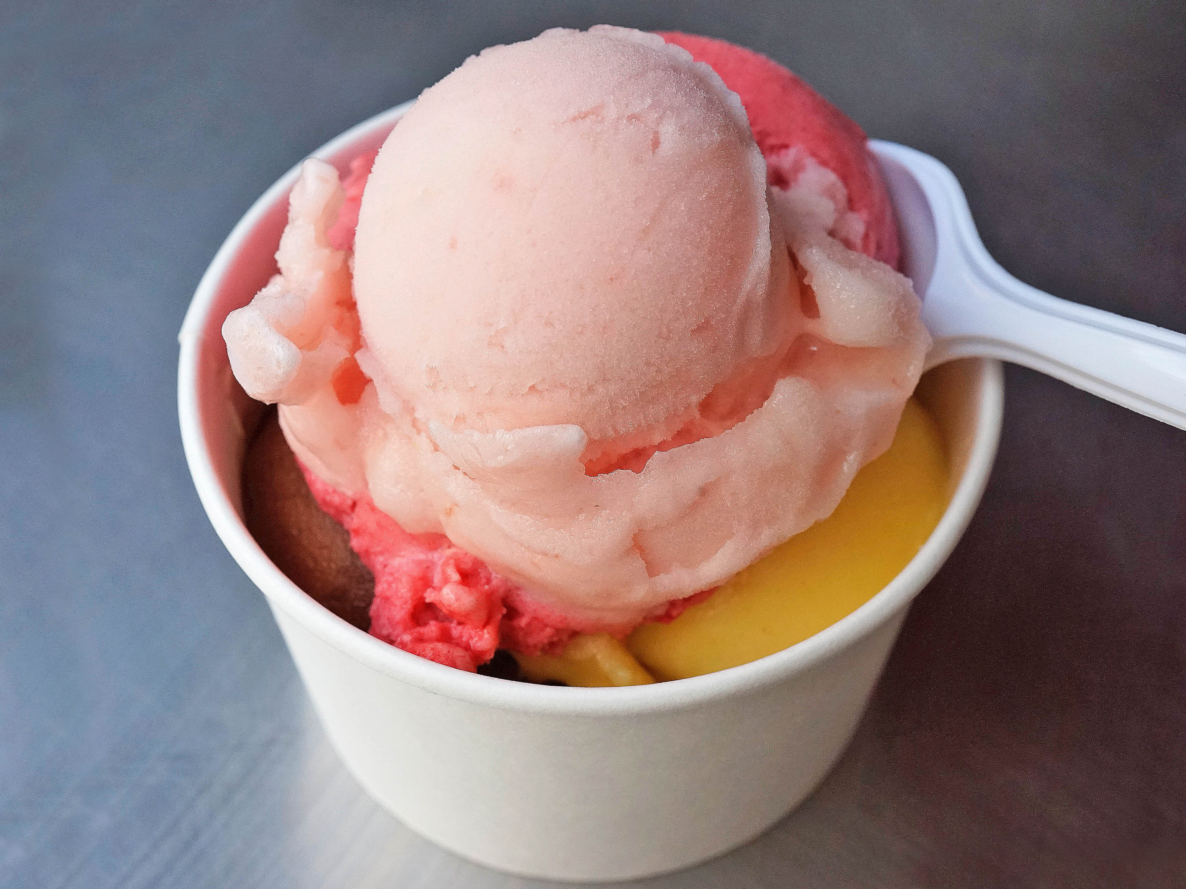 Order Large Cup of Sorbet food online from Cones store, New York on bringmethat.com
