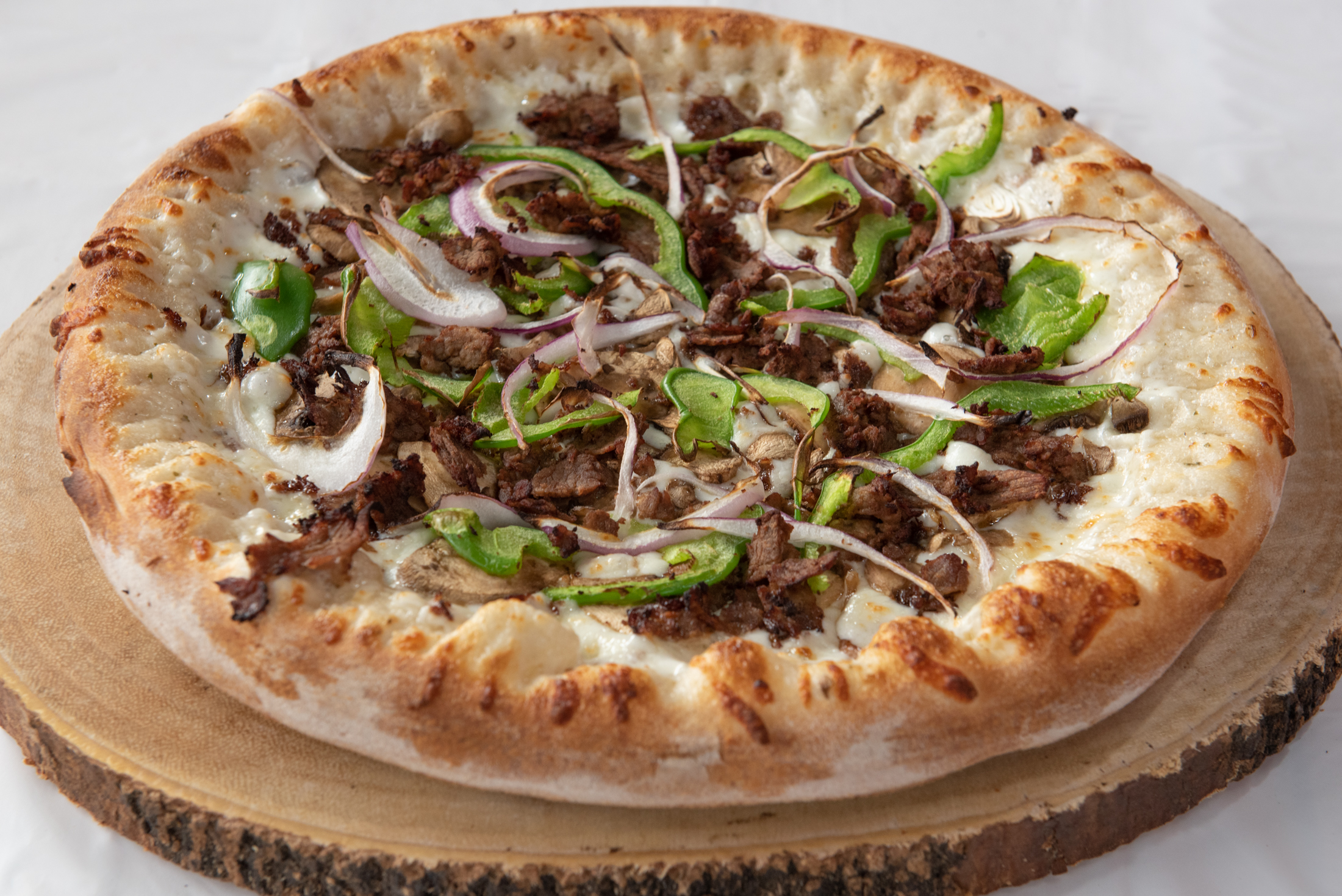 Order Steak Rancher Pizza food online from Roma Pizza & Pasta store, Nashville on bringmethat.com