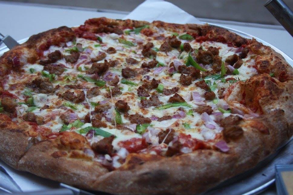 Order Supreme Pizza - Personal 8'' (4 Cut) food online from Ephesus Pizza store, Pittsburgh on bringmethat.com