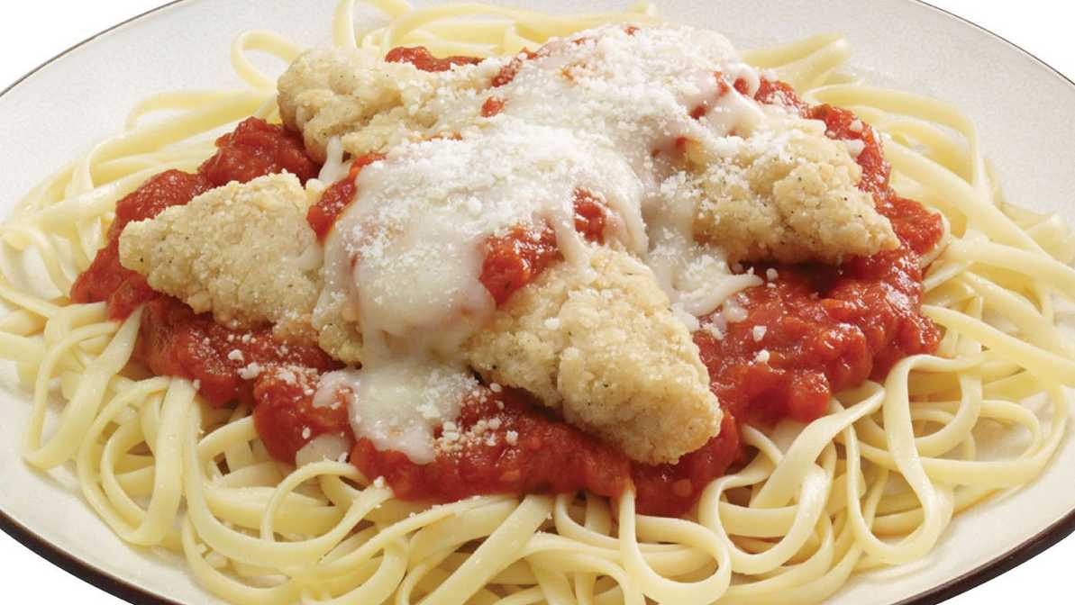 Order Chicken Parmesan Pasta food online from Vocelli Pizza store, Aspinwall on bringmethat.com