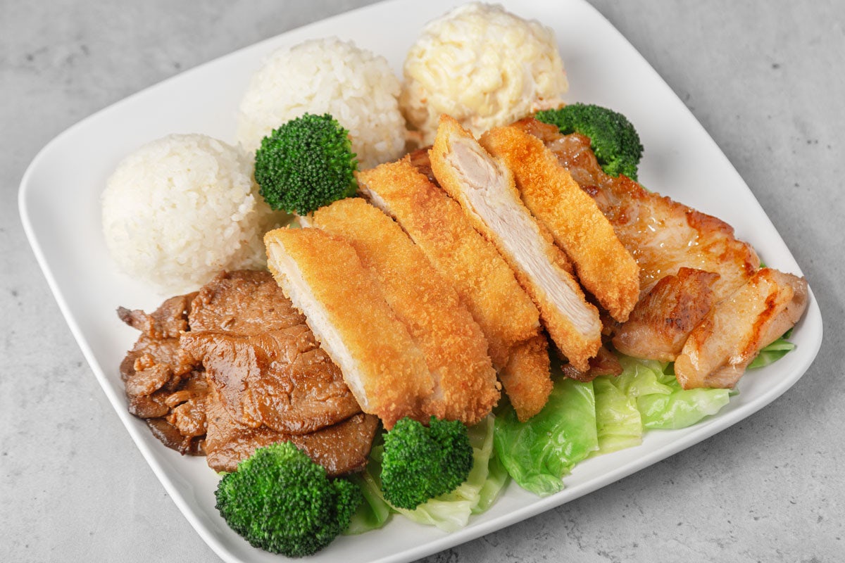 Order BBQ & Katsu Mix food online from Ono Hawaiian BBQ store, Riverside on bringmethat.com