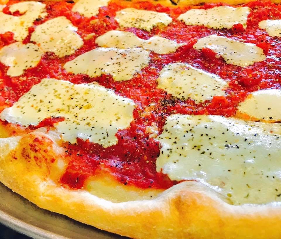 Order Old Fashioned Pizza - Medium 14'' (6 Slices) food online from Michael's Pizza & Pasta store, White Plains on bringmethat.com